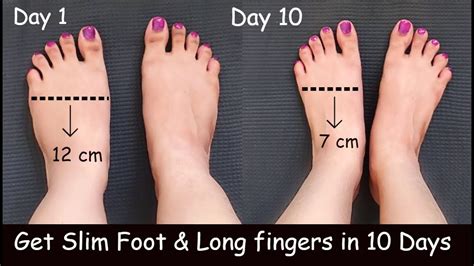 small feet after weight loss